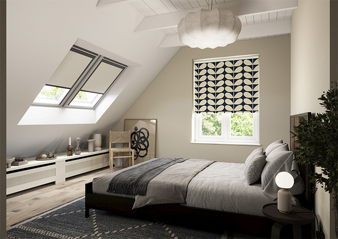 Orla Kiely Jumbo Solid Stem, Whale - Roller Blind - Image 7